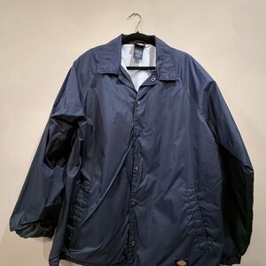 Dickie's Men's Navy Coach Jacket